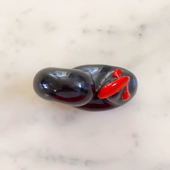 NWOT. Vintage Handmade Porcelain Ceramic Rooster. - Picture 4 of 5